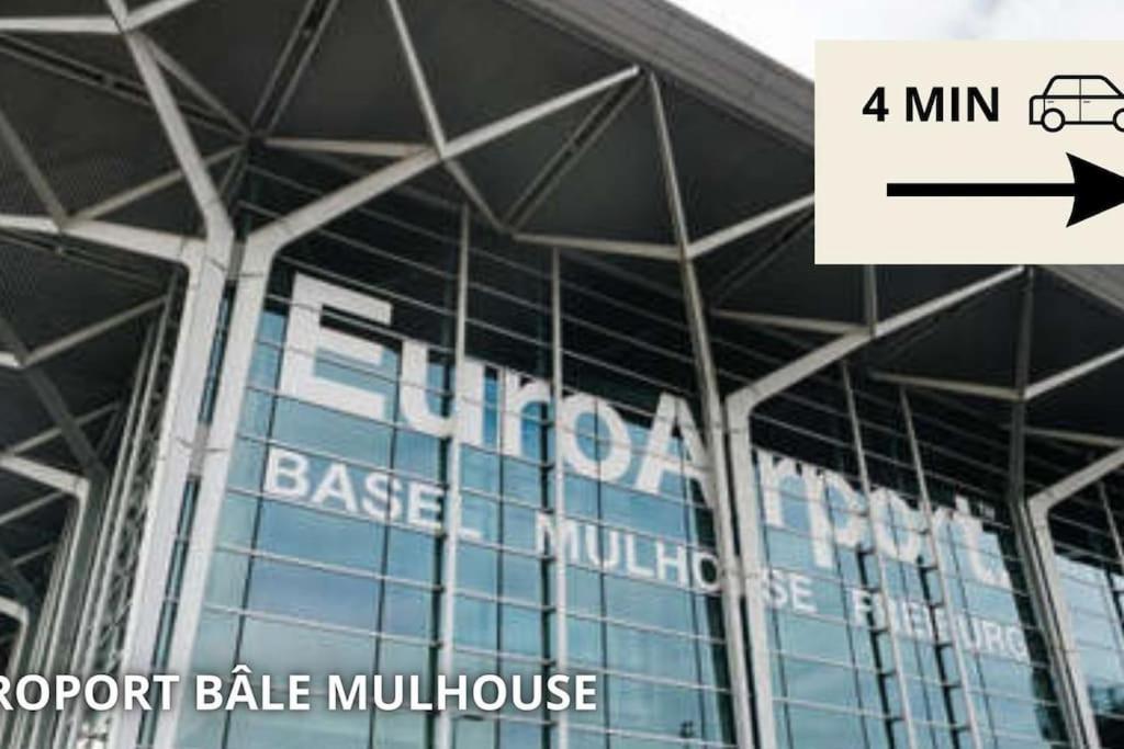 サン・ルイLe Spot, Proche Euroairportアパートメント エクステリア 写真